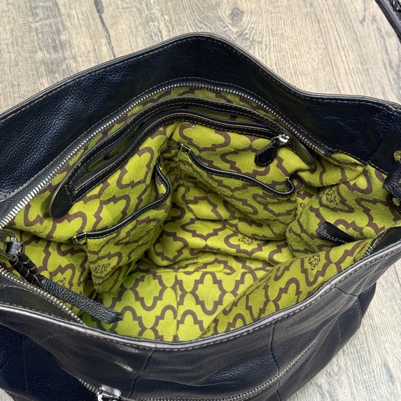 Oryany black pebbled leather Chelsea hobo shoulder bag - Picture 10 of 14